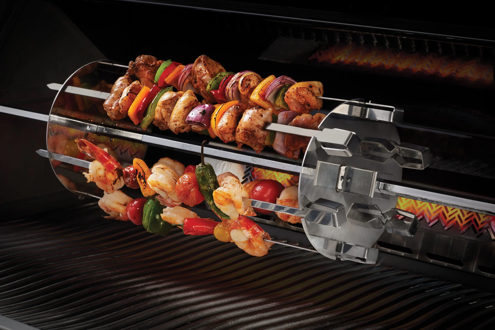 Barbecue accessoires Napolean Rotisserie set Barbecue accessoires | Rotisserie set Napolea | tuincentrum Breda | GroenRijk